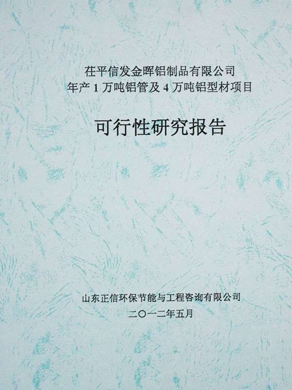 可行性研究報告