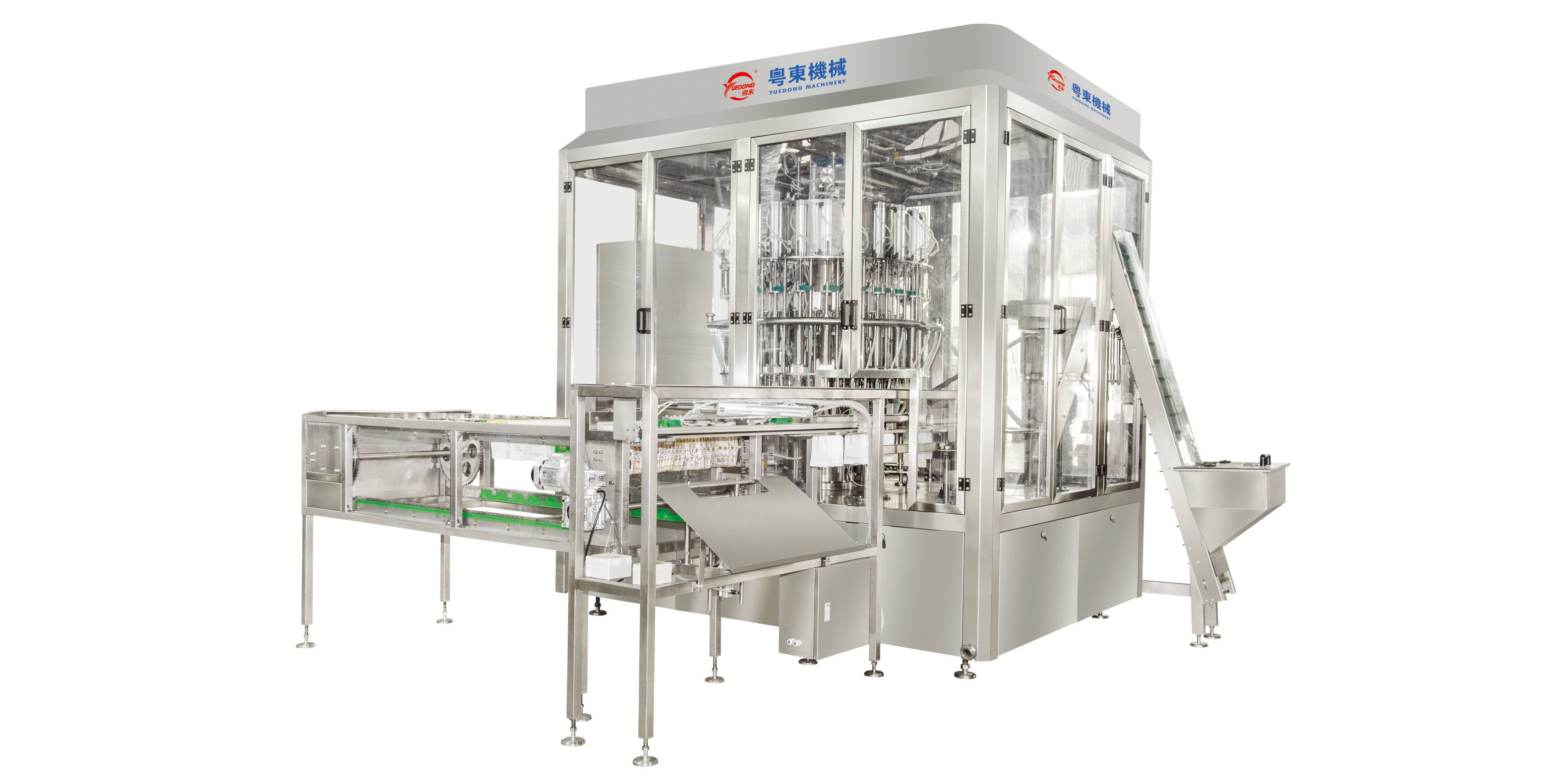 Full-auto Stand-up Pouch Continuous Filling and Capping Machine