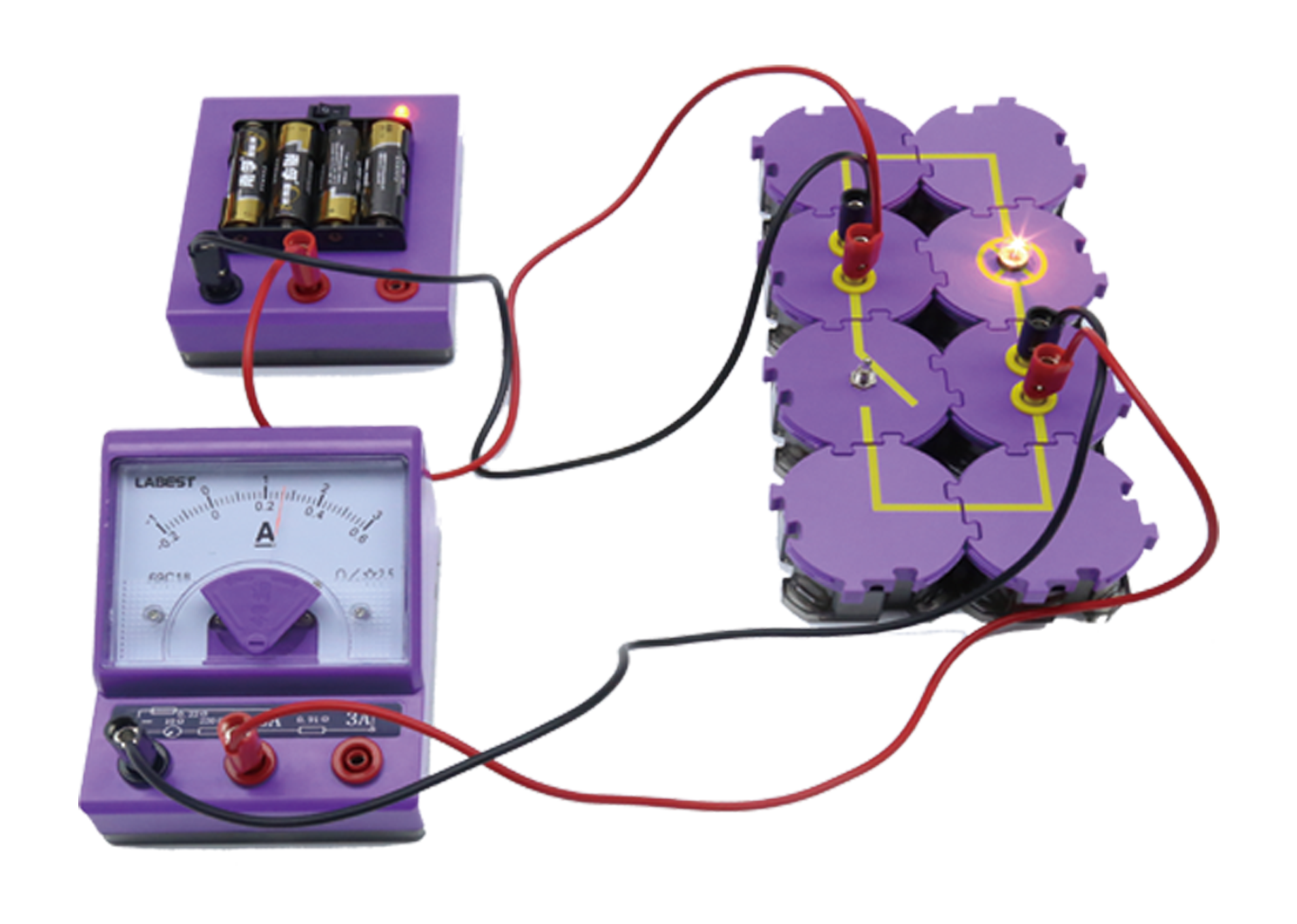 Measure current and voltage in circuits