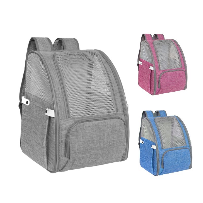 New Design Breathable Dog Pet Bag Large Capacity Portable Dog Collapsible Air Mesh Pet Backpack
