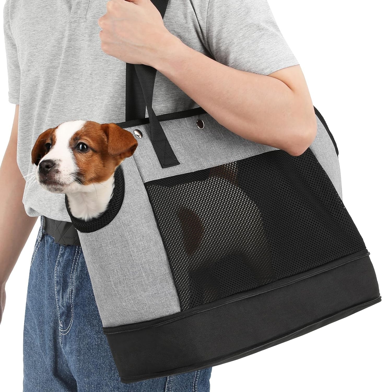 ODM OEM New Design Grey Cat puppy Carrier Transport Pet Travel Bags for Small Dogs and Cats Pet