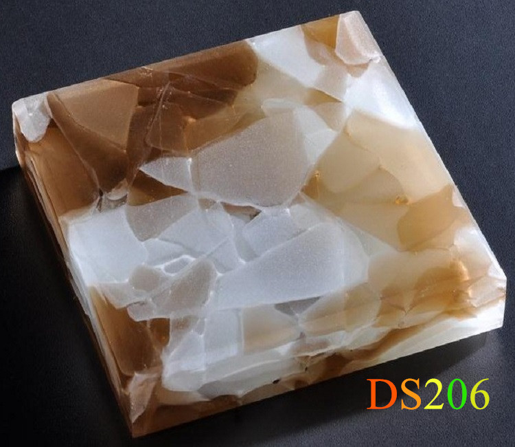 DS207 - Amber Brown Glass