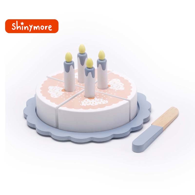 Wooden Birthday Cake