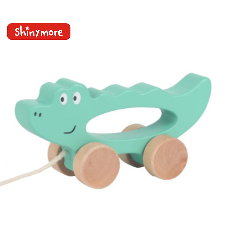 Crocodile Pulling Car