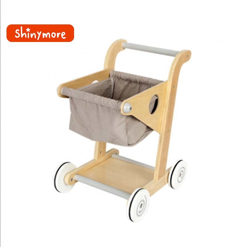 Wooden Shopping Cart