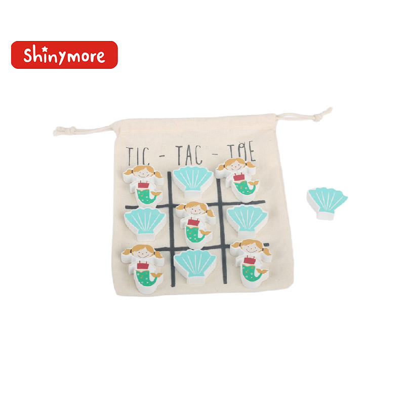 The mermaid tic tac toe