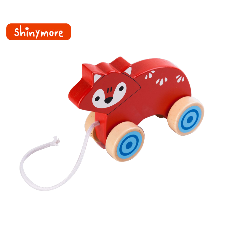 Fox Pull Along Toy