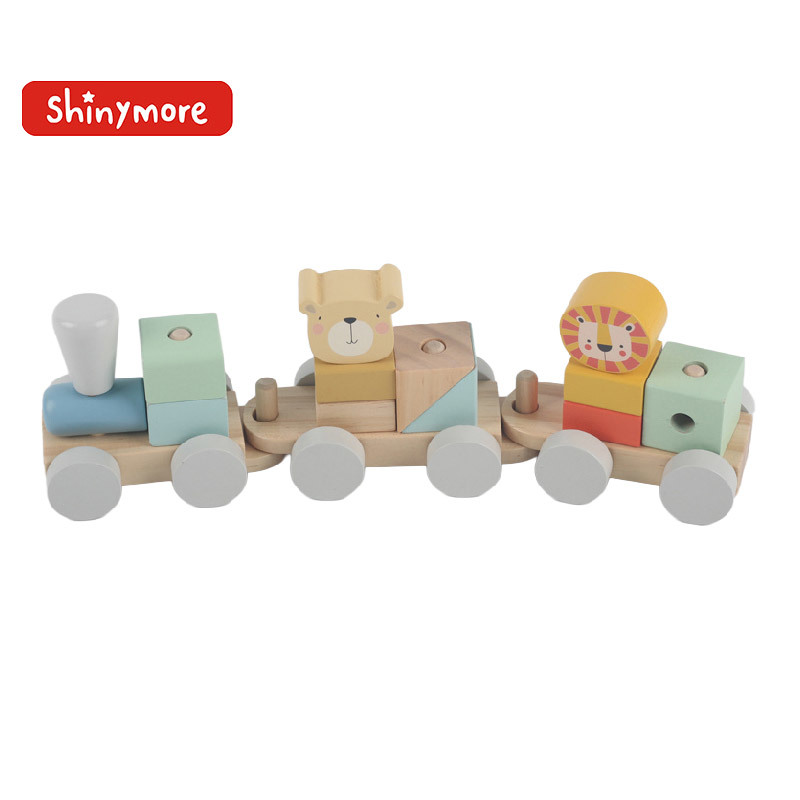 Animal blocks train