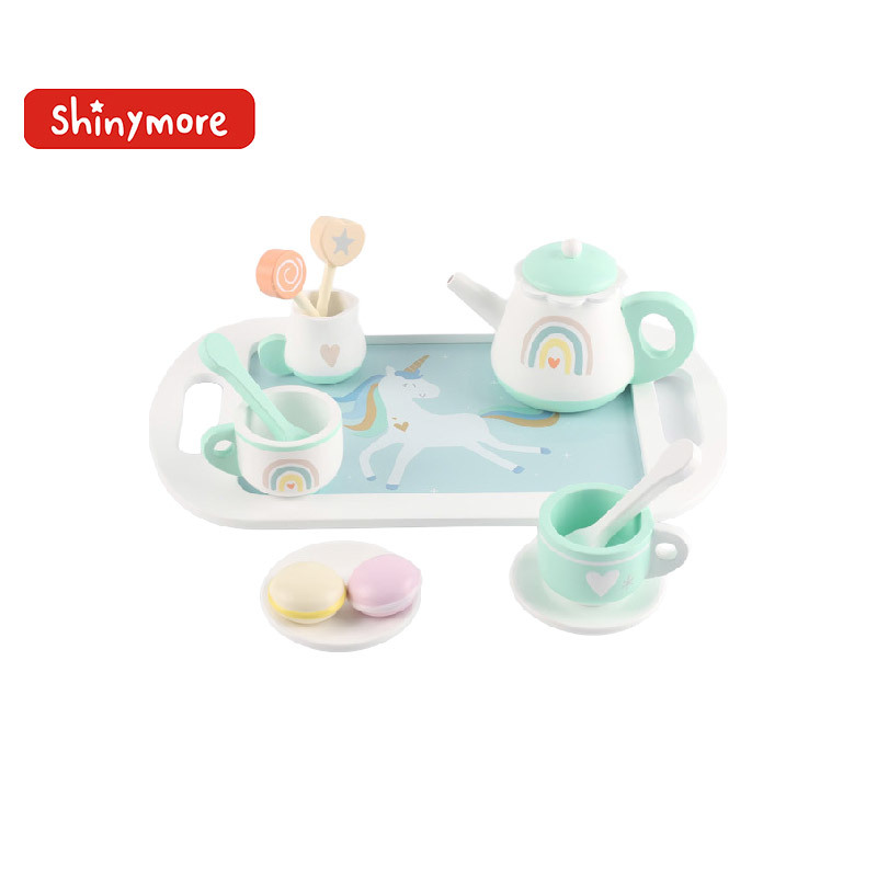 unicorn tea set play
