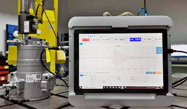 Ultrasonic axial force testing and analysis system