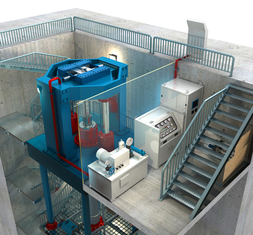 High-Temperature High-Pressure Testing System for Downhole Tools