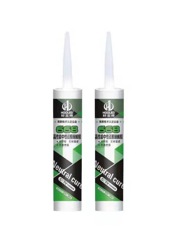 Hooled 668 High Performance Neutral Silicone Weathering Adhesive