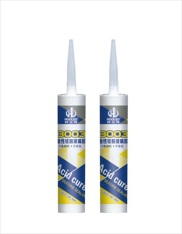 Hooled 3003 Acid Silicone Glass Adhesive