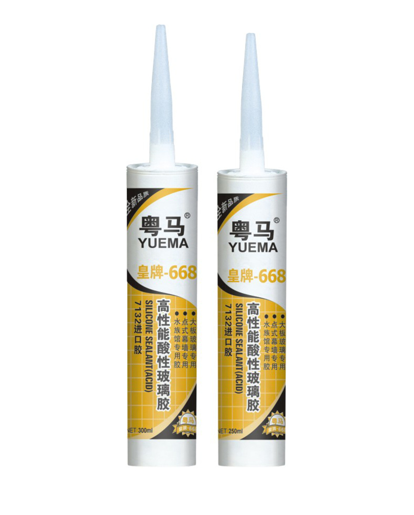 Yuema 668 high performance acid glass glue