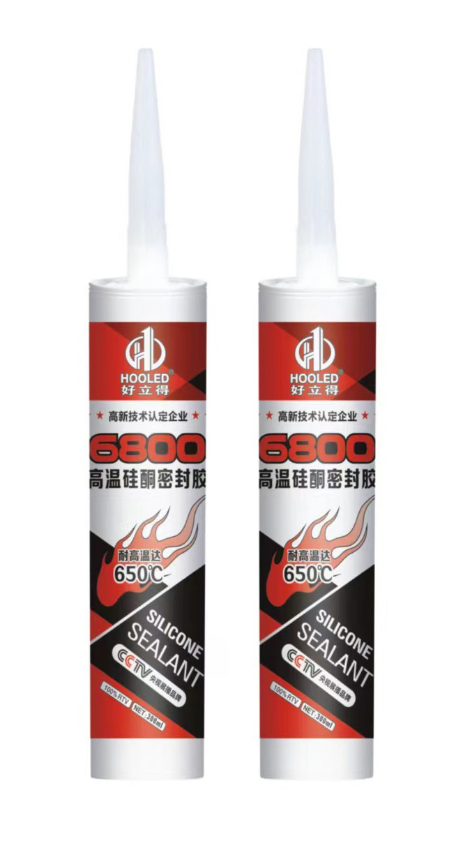 H00LED silicone glass glue series