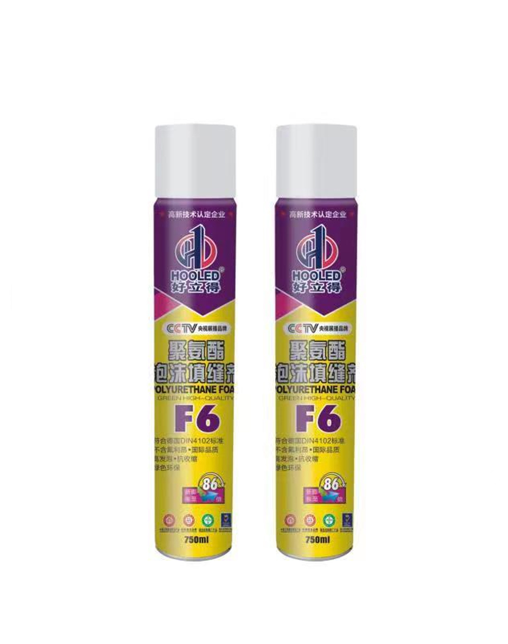 Hooled Polyurethane Foam Sealant F6