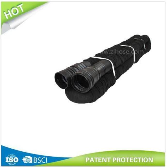 A1 D65mm Flexible Drain Pipe Perforated with Fabric Sock