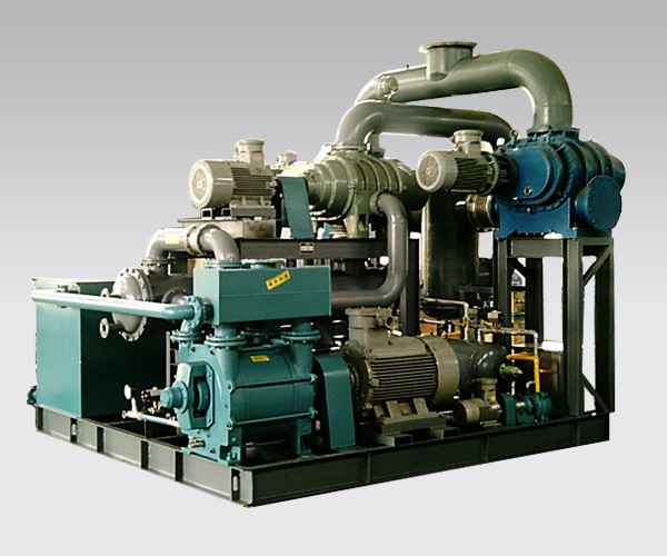 JZJQ2BV/2BE系列水环泵气冷罗茨泵真空机组
