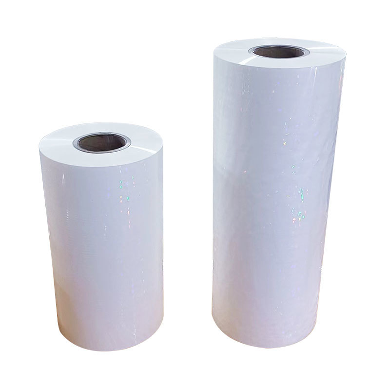 Holographic thermal laminating film