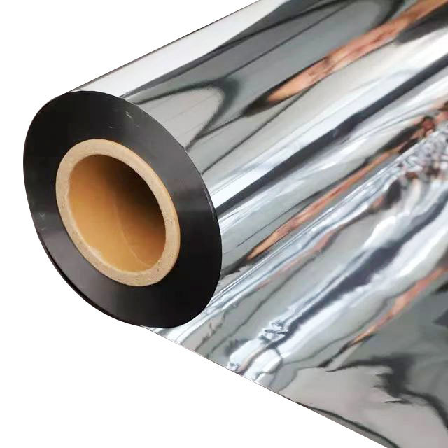 Metalized thermal laminating film Silver
