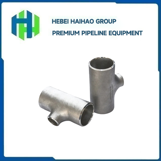Seamless Stainless Steel Butt Weld Fittings Pipe Tube Fittings Three Way Tee Reducing Tee With Good Price
