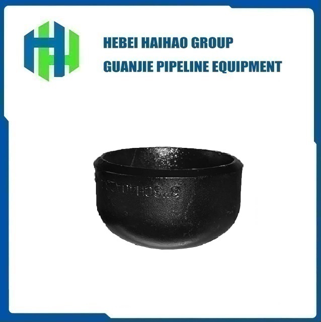 Carbon Steel Pipe Cap SCH80 Black Painting Pipe End Cap With Good Price