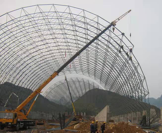 煤场大棚网架钢结构总包工程
