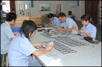 Leather production line