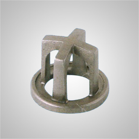 Alloy flower basket