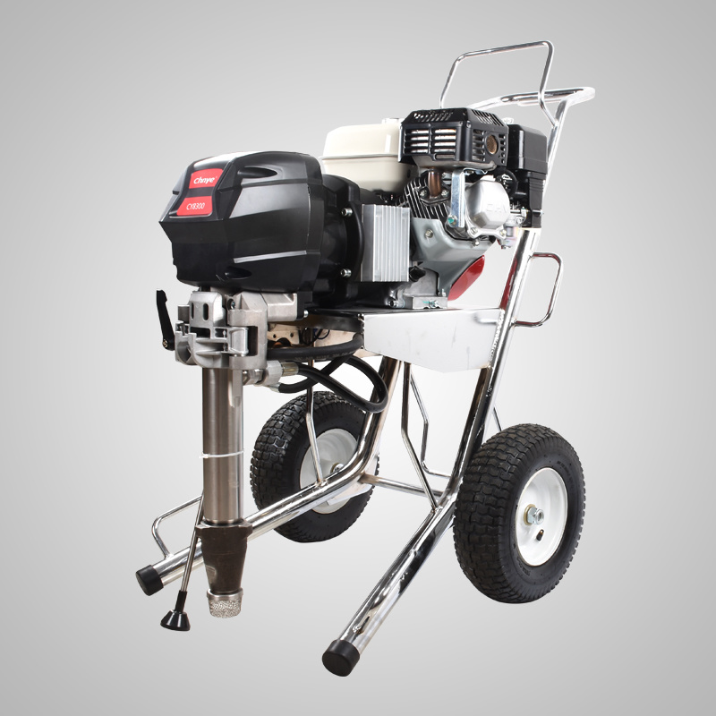 Non-curing spray machine