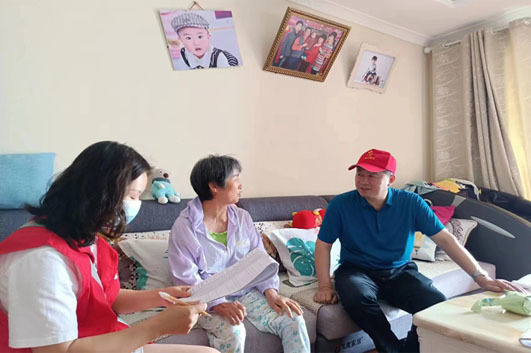 市糧油集團公司黨員干部開展下基層察民情解民憂暖民心實踐活動