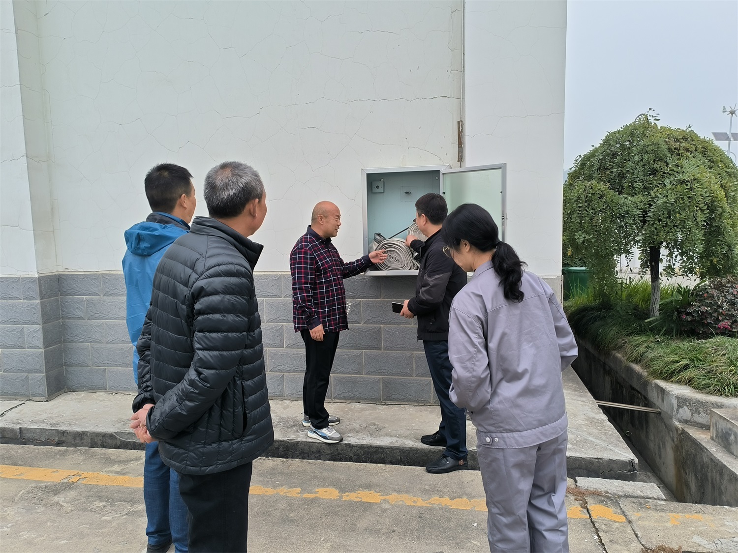“119”消防宣傳月丨市糧油集團(tuán)公司開展消防安全檢查