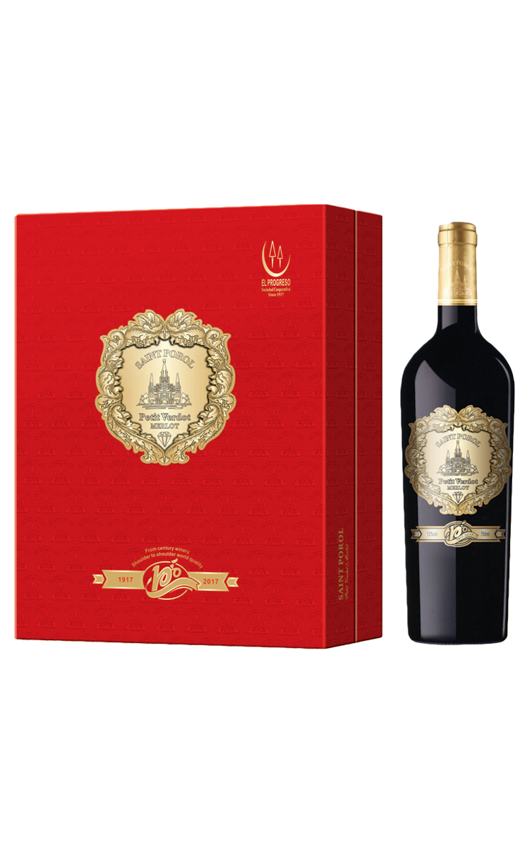 圣堡龙西班牙布雷革索酒庄百年庆典专用干红