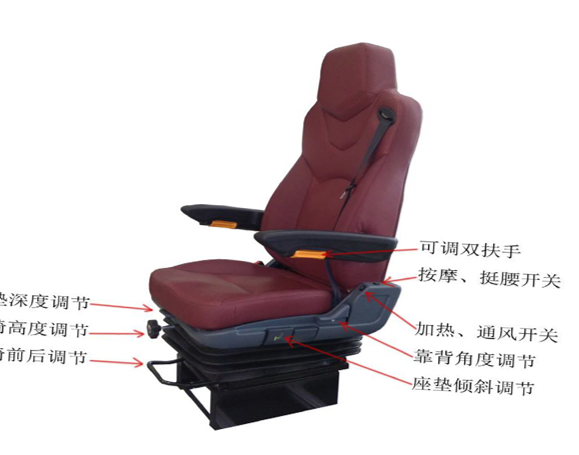 汽车座椅-司机椅系列-Q15气囊司机椅-厦门金宏达实业发展有限公司-汽车 