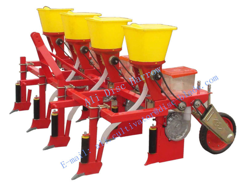 Tractor Hitched 4 Row Precise Corn Fertilization Seeder