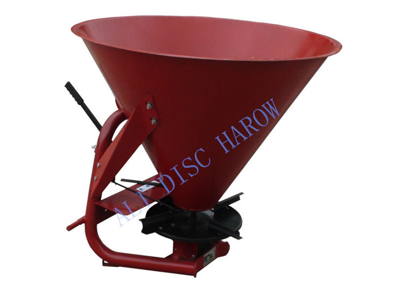 Fertilizer spreader and spreading machine