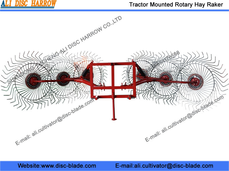 Tractor Mounted Rotary Grass Rake