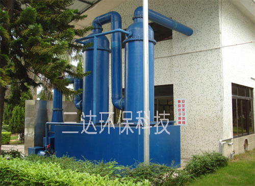 东莞西湖水厂漏氯吸收装置