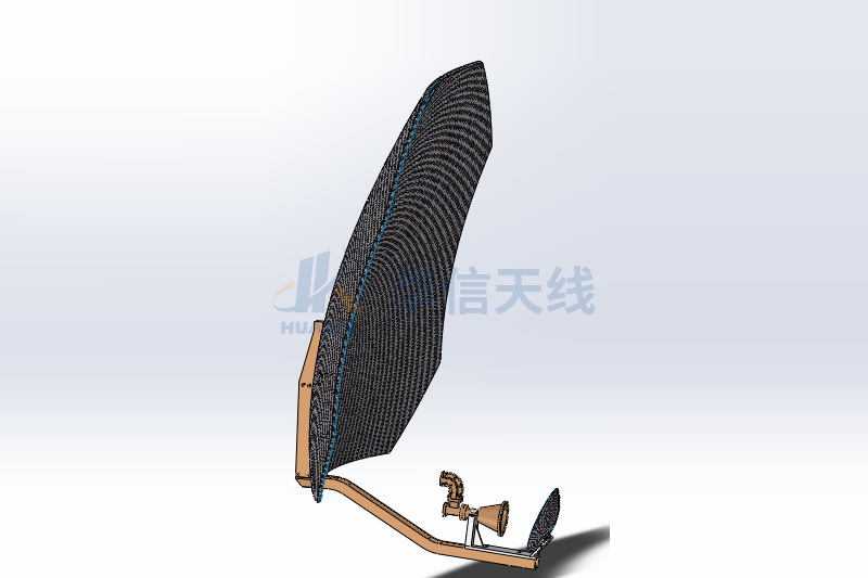 1.2米Ku波段格里高利碳纤维反射体