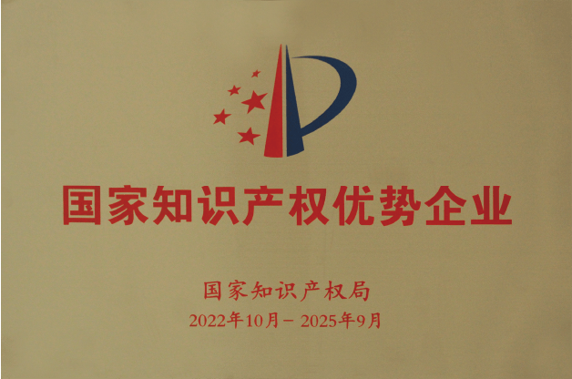 國家知識(shí)產(chǎn)權(quán)優(yōu)勢(shì)企業(yè)