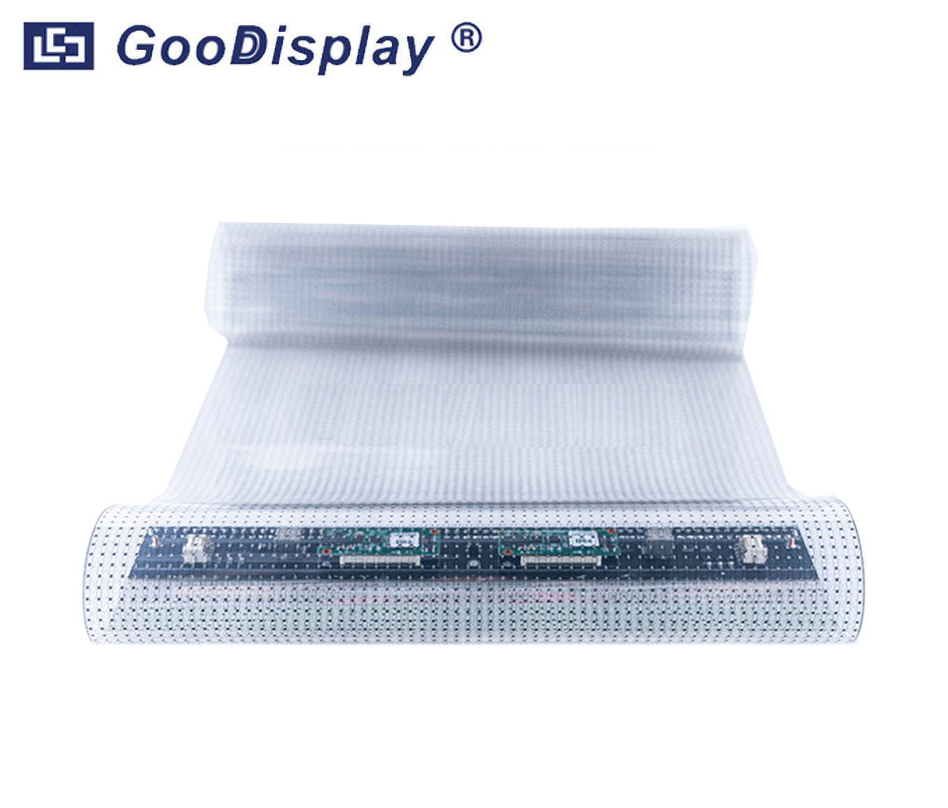 Flexible Transparent LED Screen P10，GDLR01000