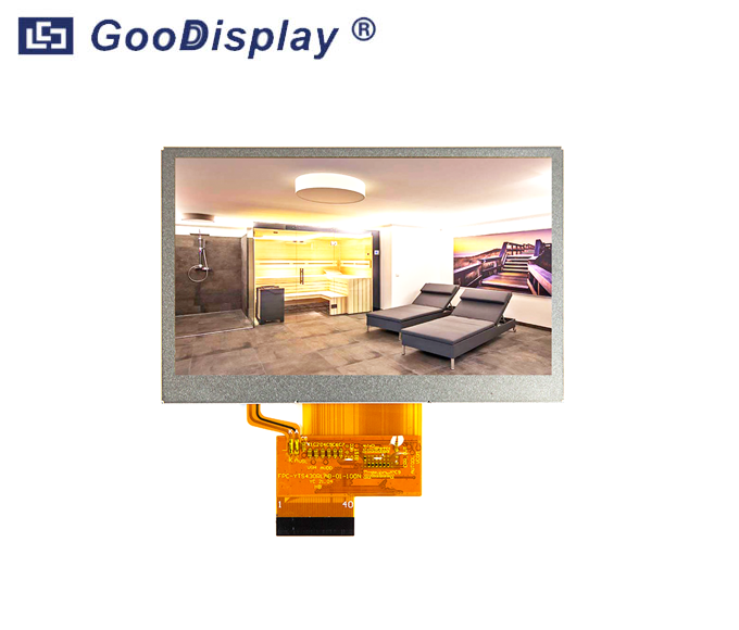 4.3 inch TFT Module 800x480 IPS Glass, TFT Wide-temperature Display, Car Display, GDTY0430R100N