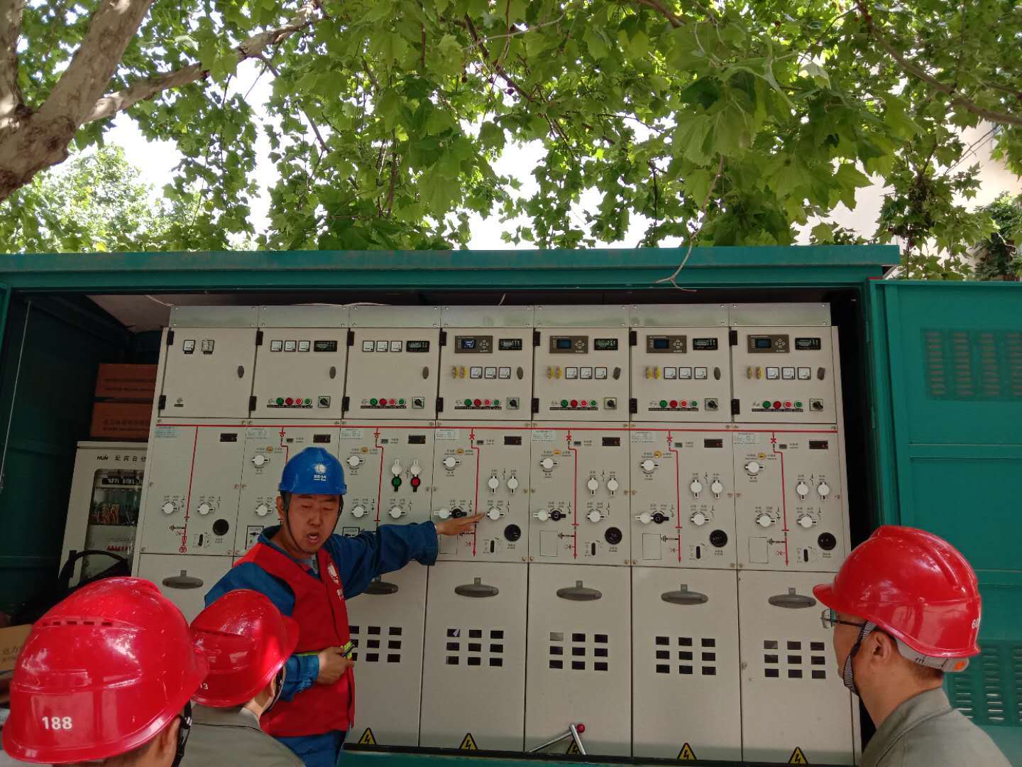 Shanxi Yuncheng Commissioning Power Transmission