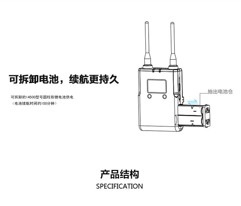 直播无线视频传输设备支持GoPro5高清网络视频直播