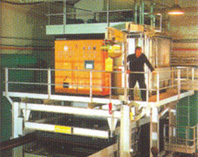 Aerospace and Hard Alloy Solution Heat Treatment Plant with Moving Furnace and Quench Tanks