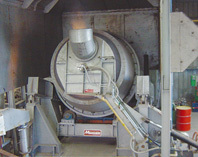 5t Tilting Rotary Melting Furnace-Oxy Fuel Fired