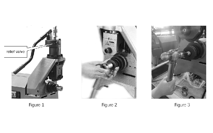 How to replace the rollers of the hydraulic roll grooving machine?