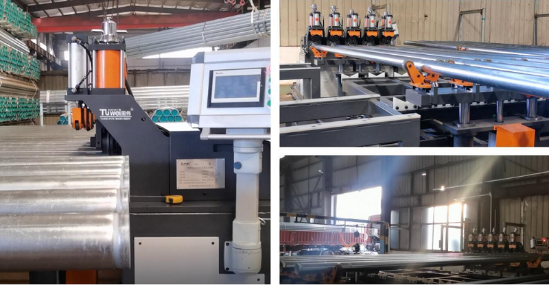 TWXL2-8A 5 units grooving production line