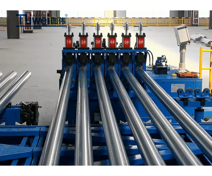 六工位钢管沟槽生产线TWXL1.5-4A