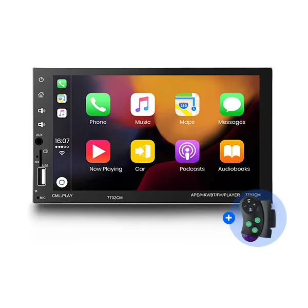 7inch MP5 CARPLAY\Android HD AUTO player QLED 1024*600